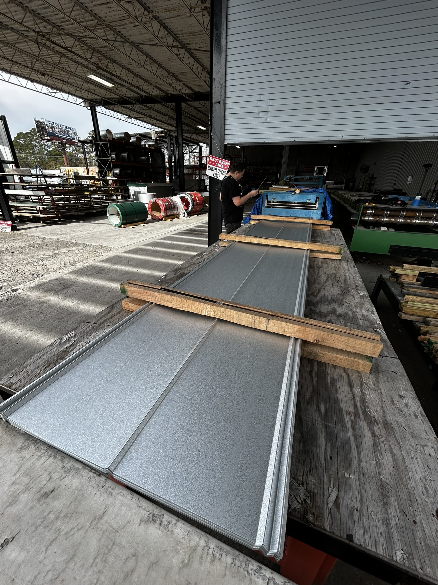 Galvalume Master Rib Production